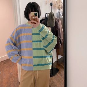 Free People Uptown Stripe Pullover